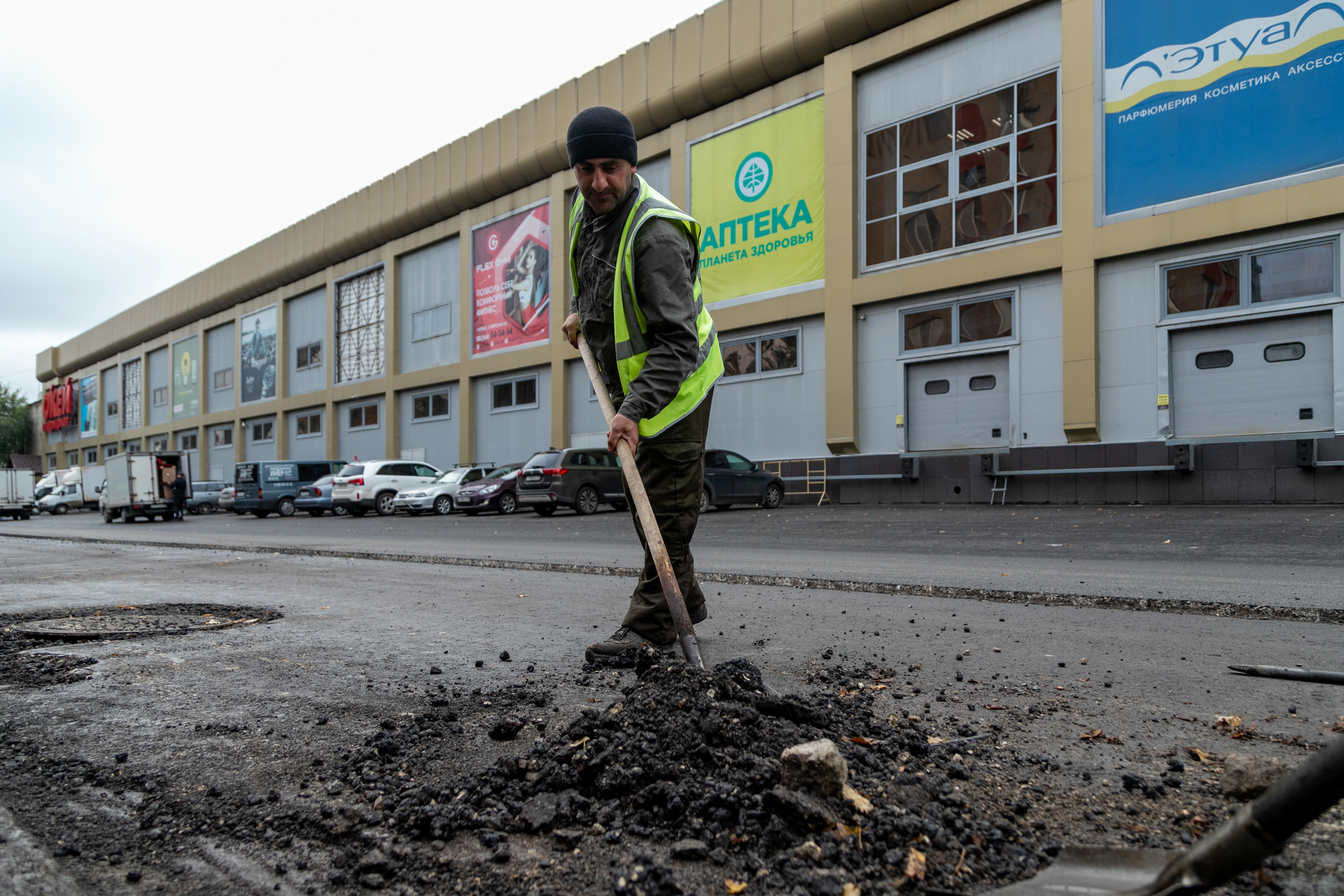 В Липецке завершаются дорожные работы по улице 8 Марта - Новости