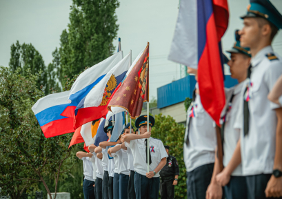 Парад флагов прошёл в Липецке