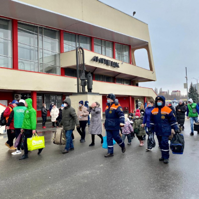 В город прибыло почти 600 беженцев из ДНР и ЛНР