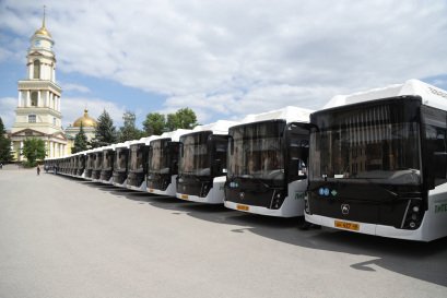 46 экологичных автобусов появились в Липецке