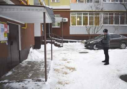 Улицы Плеханова и Зегеля проверяют качество уборки снега во дворах и около бизнес-субъектов