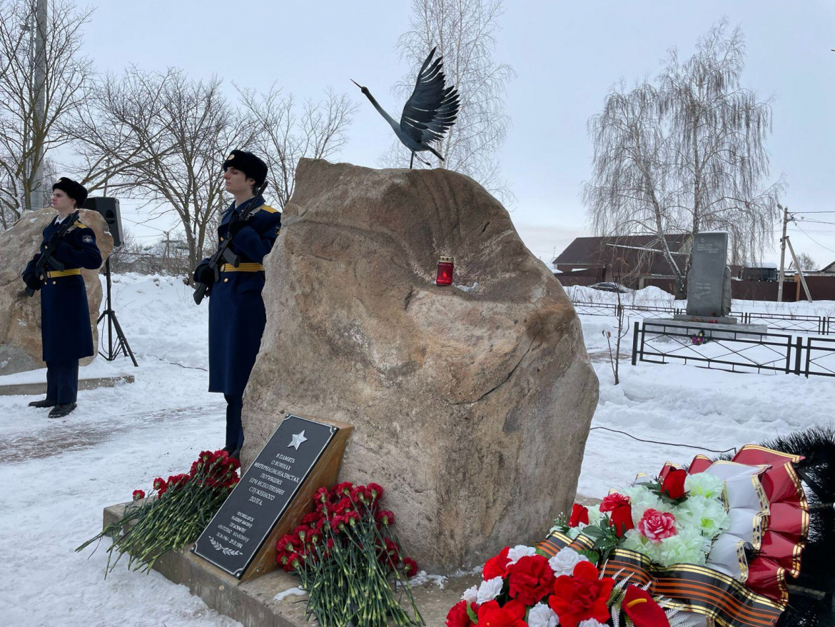 Памятник воинам-интернационалистам открыли в Ссёлках