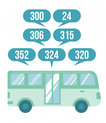С 12 августа меняется расписание автобусов №24, 300, 306, 315, 320, 324, 352
