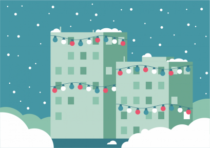 «Лучшее новогоднее украшение многоквартирного дома города»